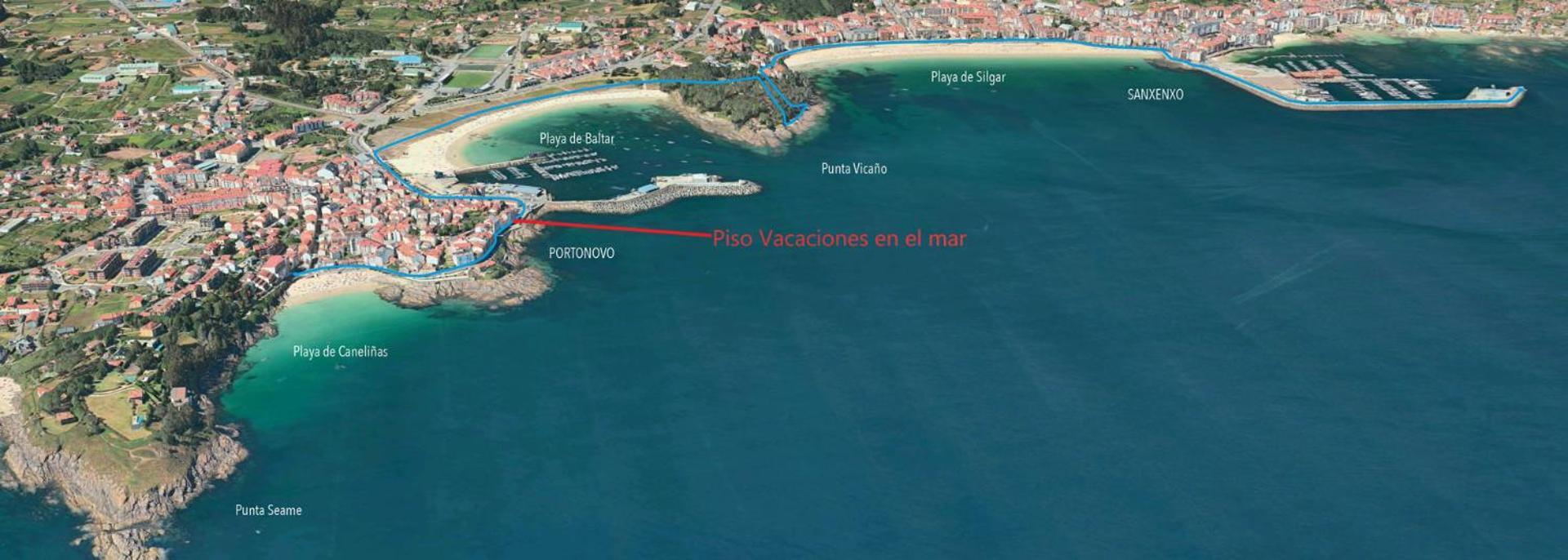 Apartmán Piso Vacaciones En El Mar Sanxenxo Exteriér fotografie